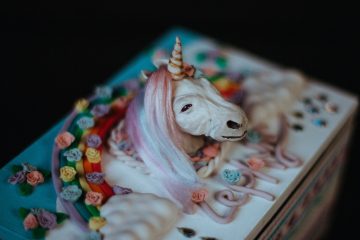 Unicorn Wooden Box