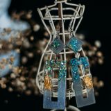 Geometry - Blue Rectangular | 幾何 - 藍長方